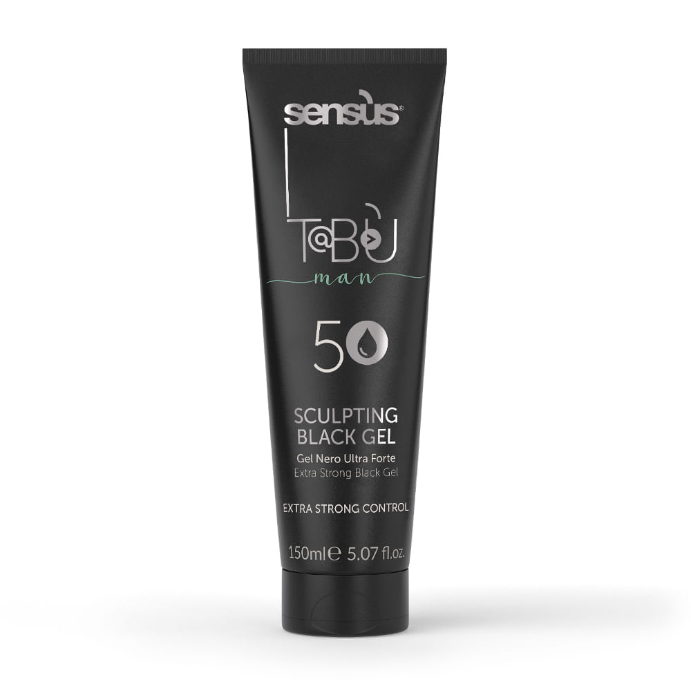 Sensus Tabu Man 5 Fekete Hajzselé Nagyon Erős Rögzítéssel 150ml - ProBeauty